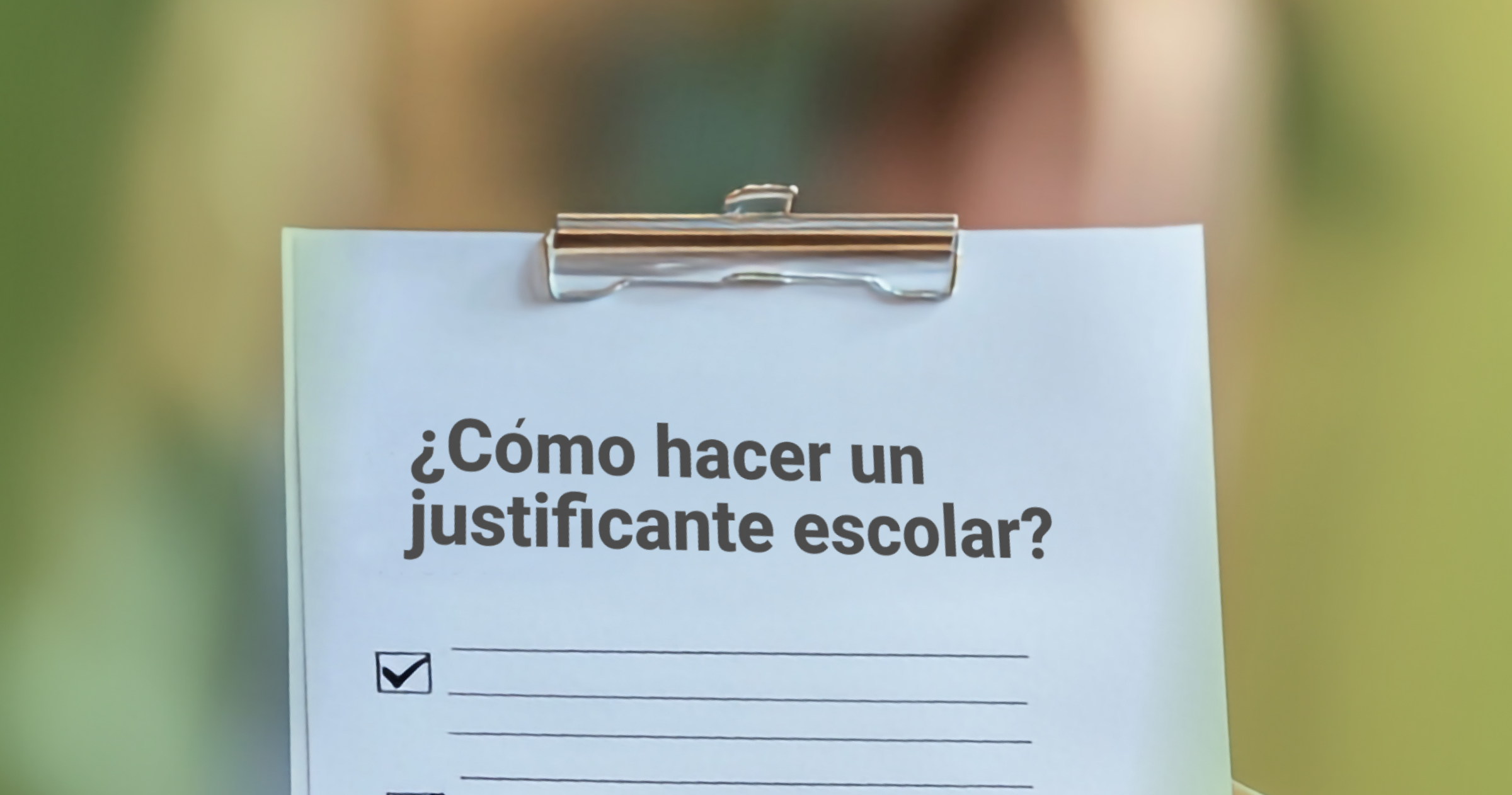 Cómo redactar correctamente un justificante escolar: guía práctica
