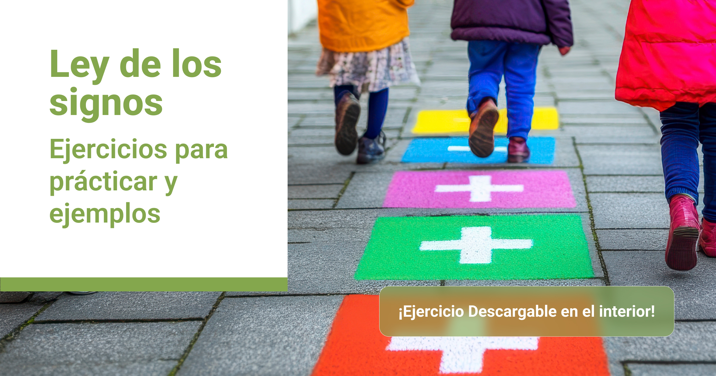 Toma nota de cómo funciona la ley de los signos y sus ejercicios