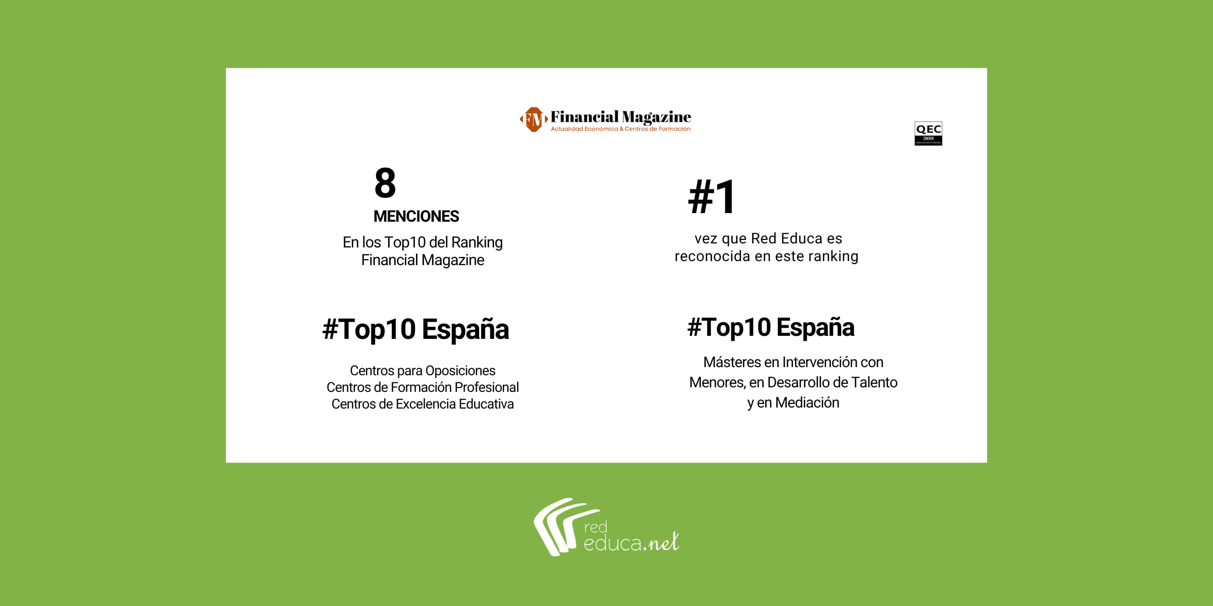 Red Educa entra en el Finanzal Magazine