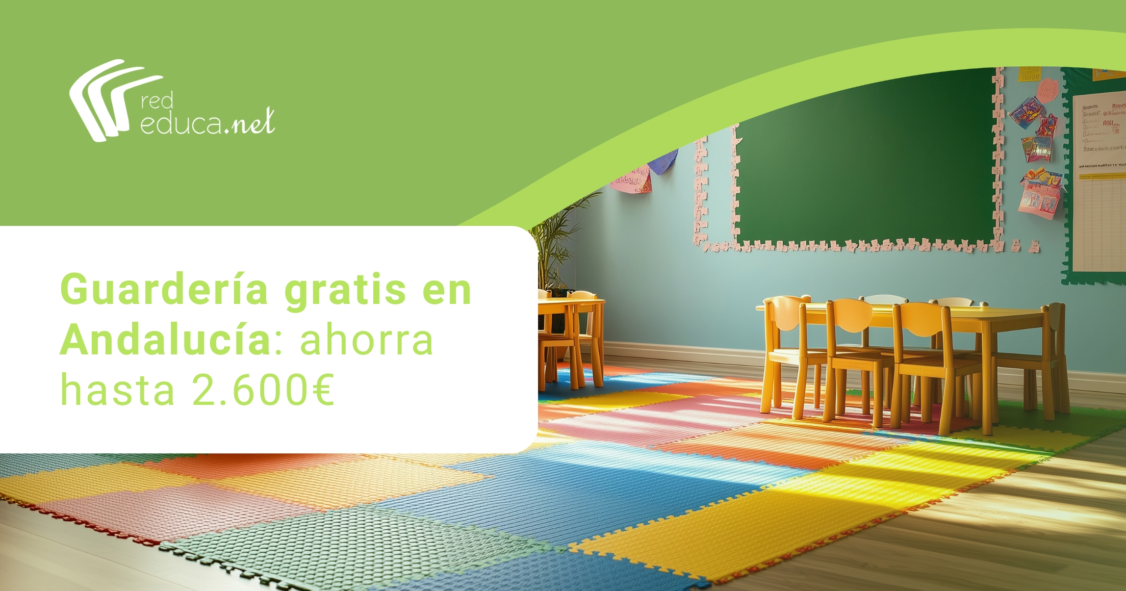 Guarderías gratis en Andalucía 2026