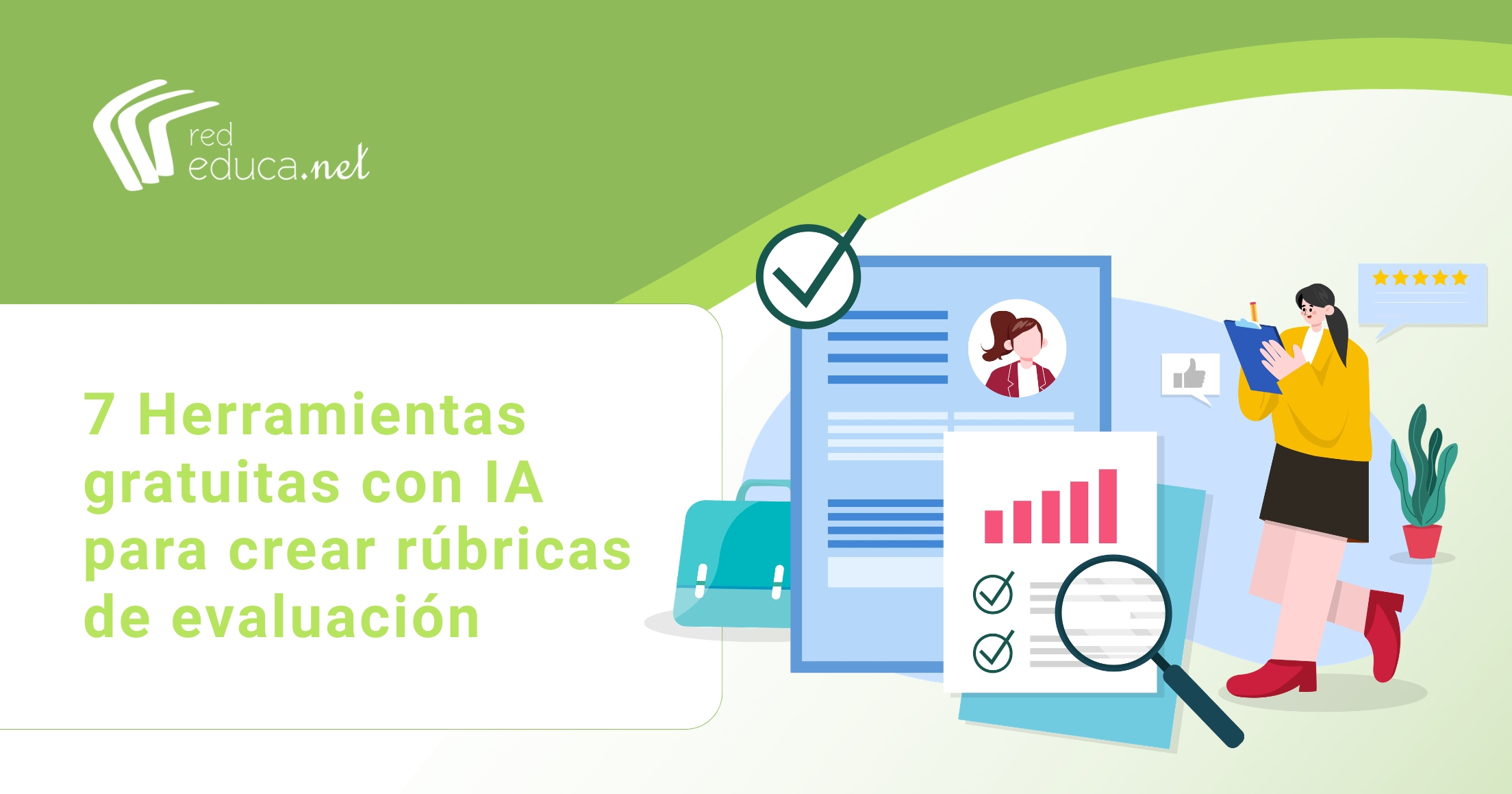 7 Herramientas gratuitas con IA para crear rúbricas de evaluación en minutos