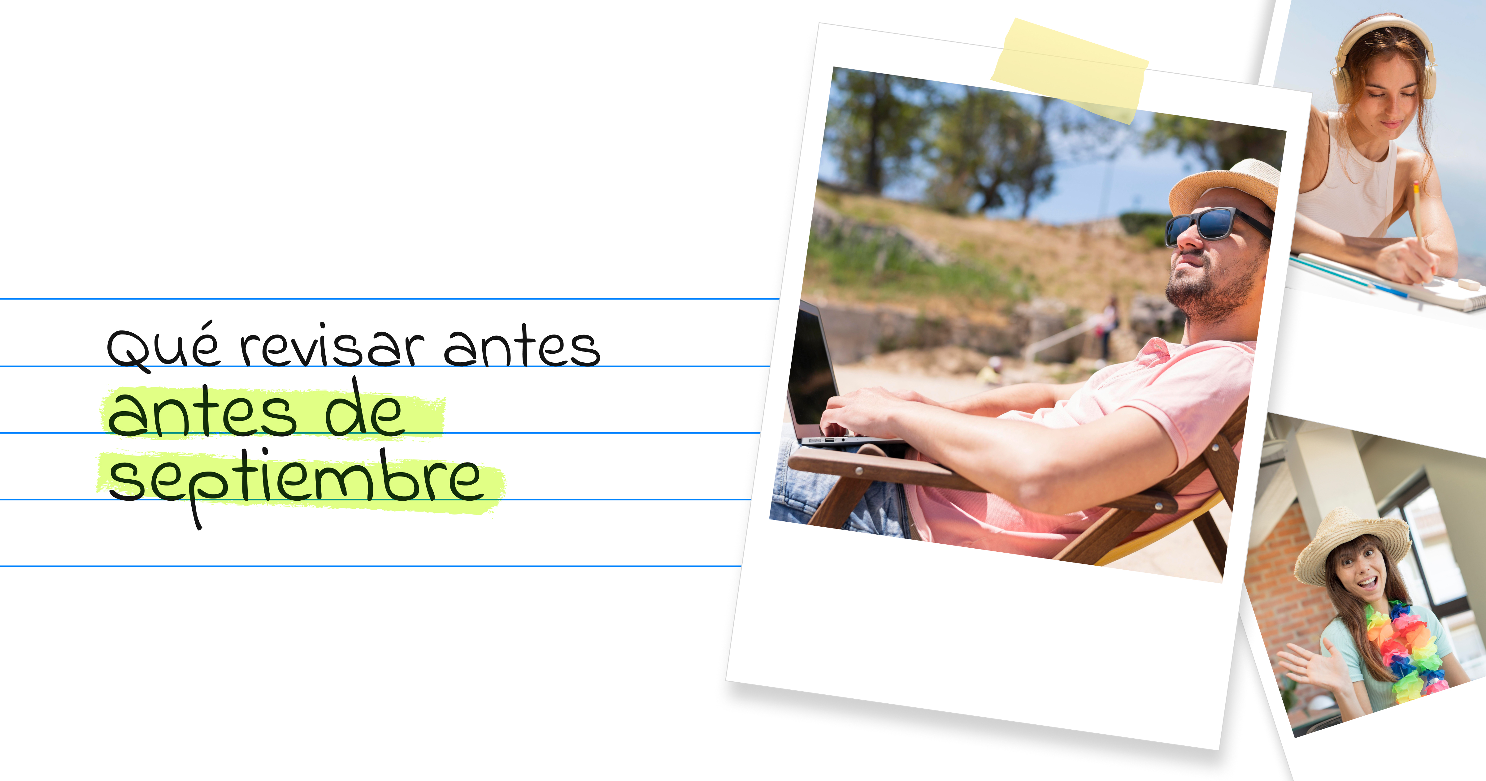 Checklist docente verano