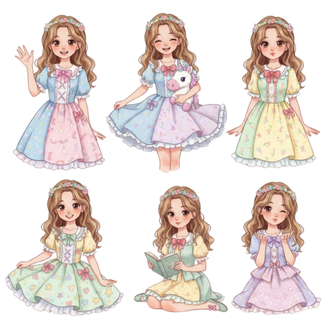 Ejemplo de dibujo manga 