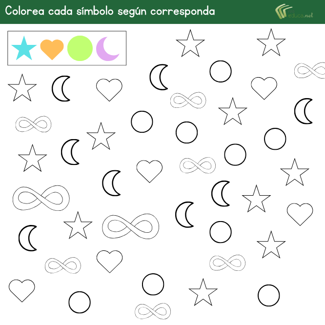 Imágenes de concentración para niños